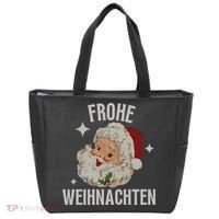 Frohe Weihnachten German Merry Christmas Tote Bag thumb 0