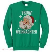 Frohe Weihnachten German Merry Christmas Sweatshirt thumb 0