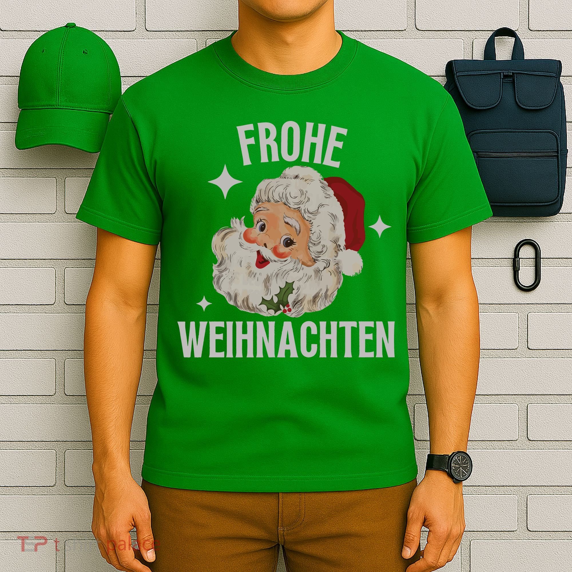 Frohe Weihnachten German Merry Christmas T-Shirt
