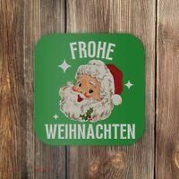 Frohe Weihnachten German Merry Christmas Coaster thumb 0