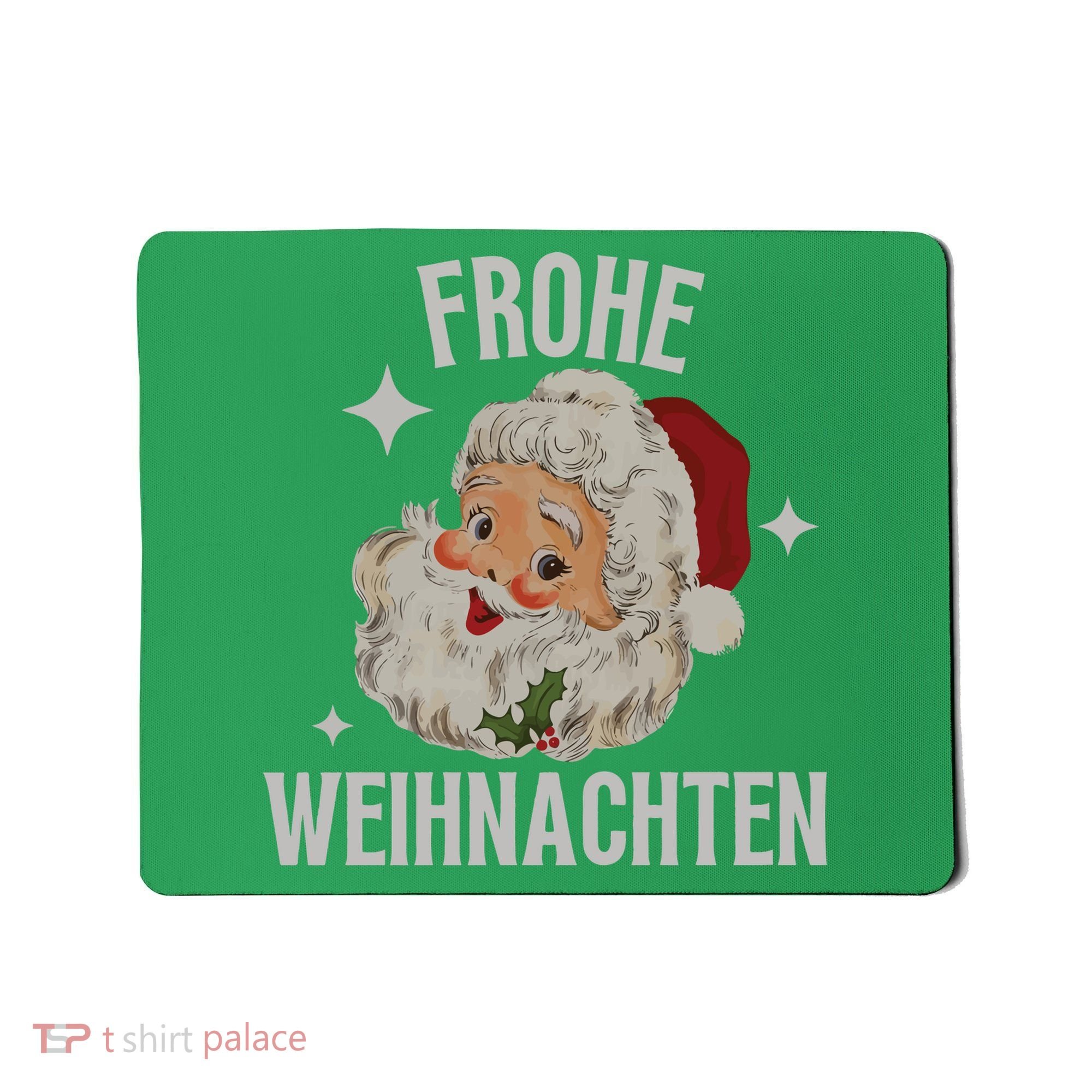Frohe Weihnachten German Merry Christmas Mousepad