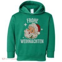 Frohe Weihnachten German Merry Christmas Toddler Hoodie thumb 0