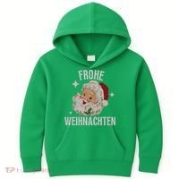 Frohe Weihnachten German Merry Christmas Kids Hoodie thumb 0