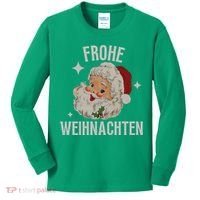 Frohe Weihnachten German Merry Christmas Kids Long Sleeve Shirt thumb 0