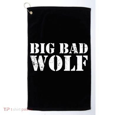 Funny Werewolf Gift for Wolf Lovers Golf Towel