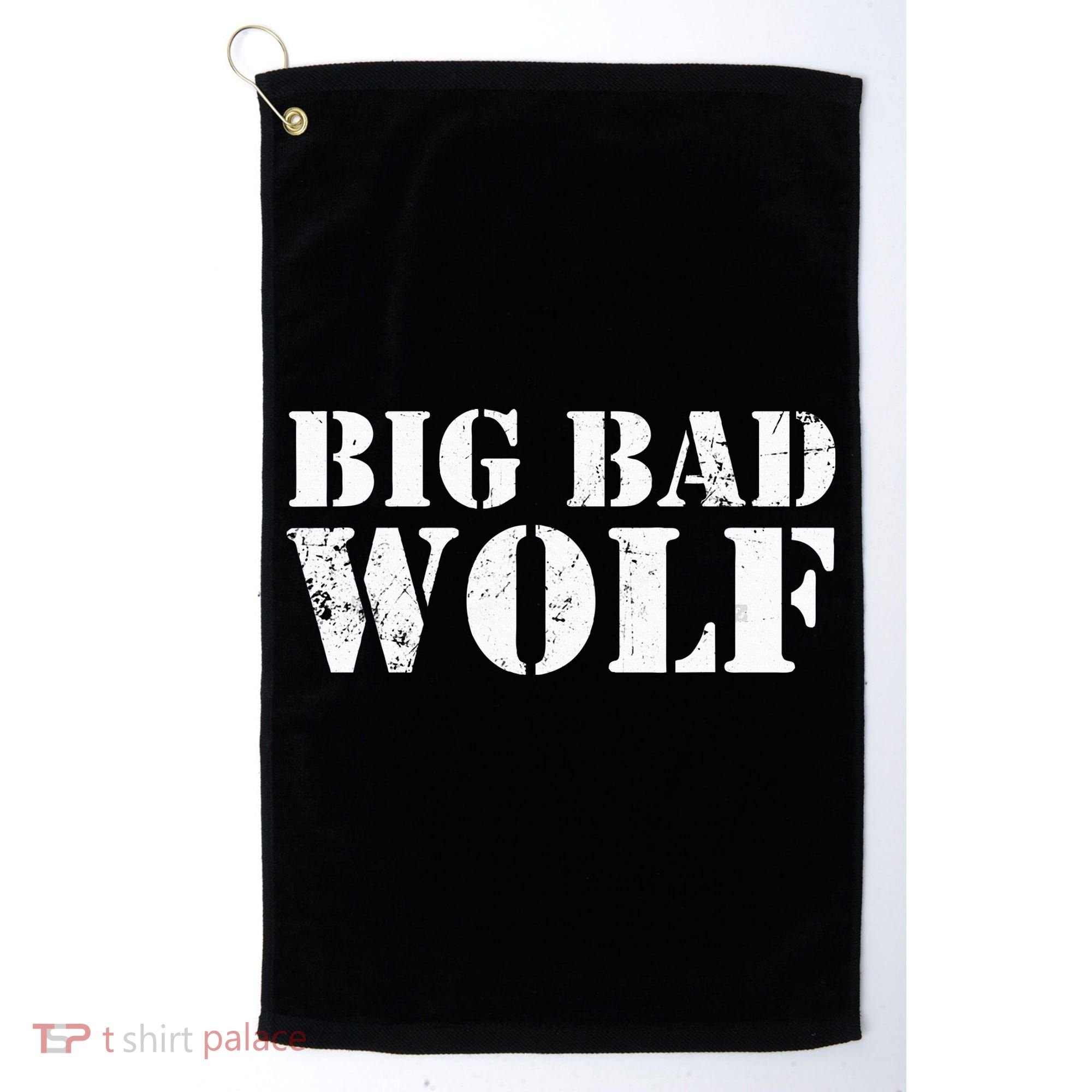 Funny Werewolf Gift for Wolf Lovers Golf Towel