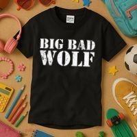 Funny Werewolf Gift for Wolf Lovers Kids T-Shirt thumb 3