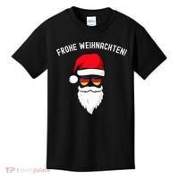 Frohe Weihnachten! German Santa Hat Germany Flag Sunglasses Kids T-Shirt thumb 0