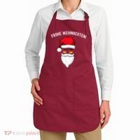 Frohe Weihnachten! German Santa Hat Germany Flag Sunglasses Apron thumb 2