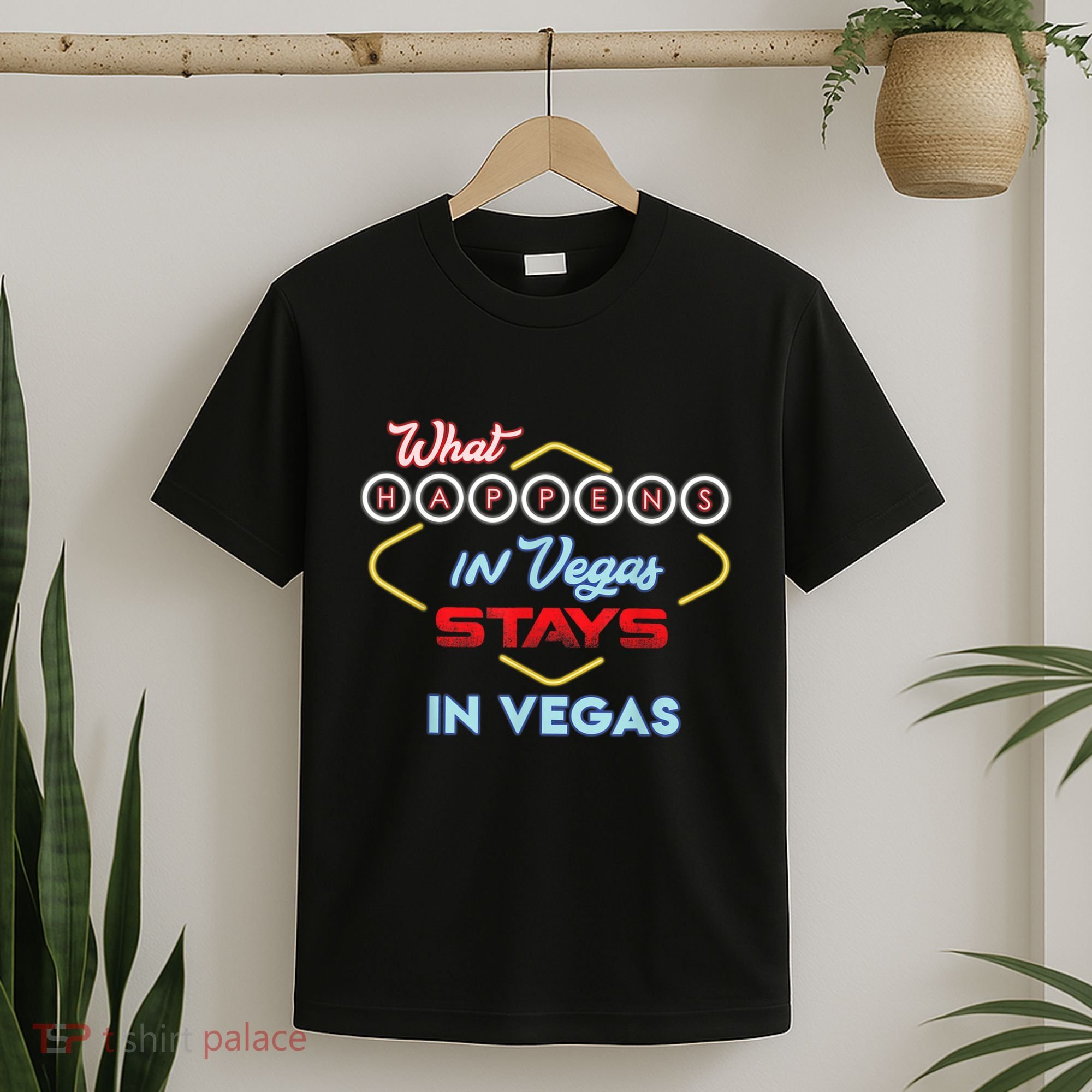 Funny What Happens In Vegas Stays In Vegas Gift T-Shirt