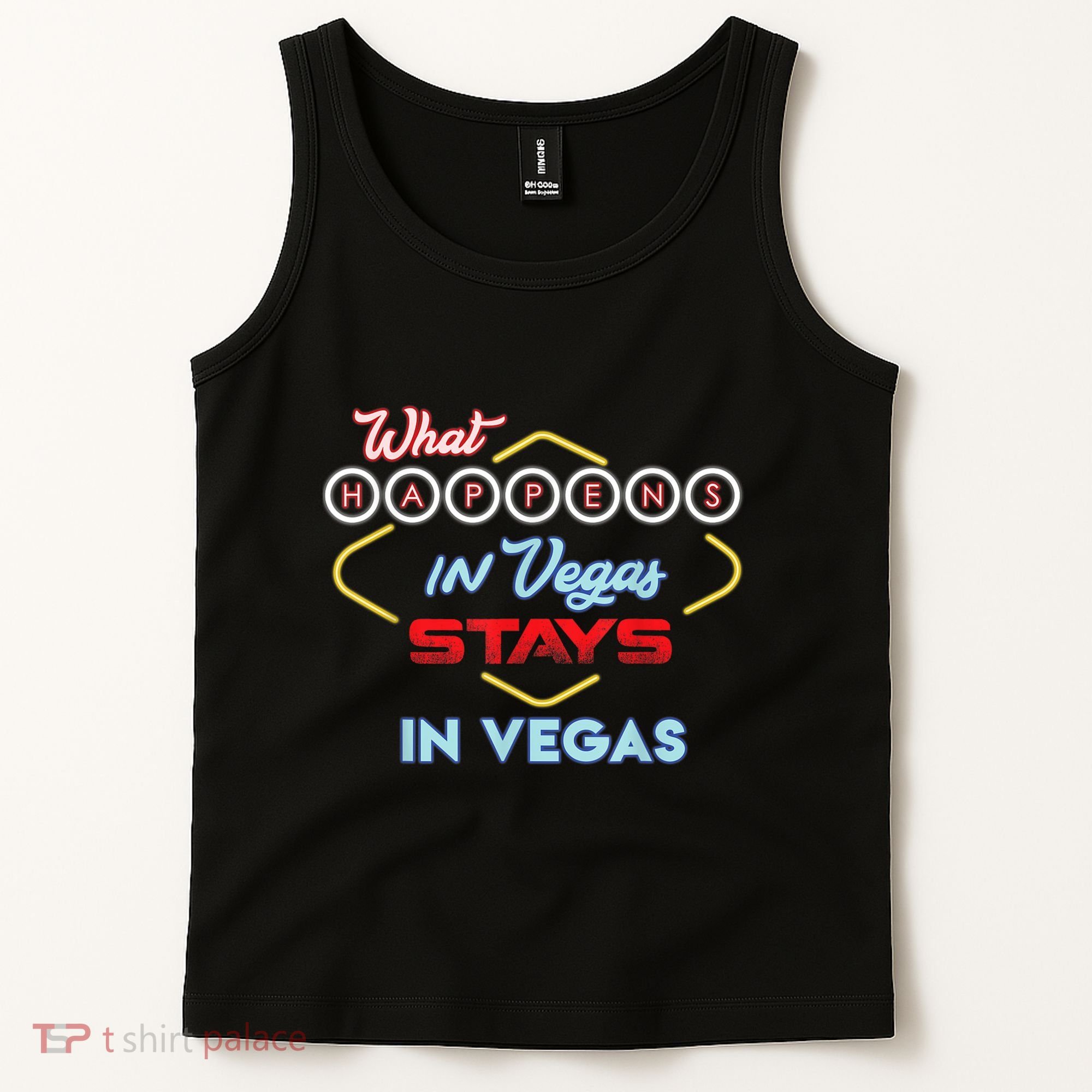 Funny What Happens In Vegas Stays In Vegas Gift Tank Top