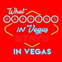 Funny What Happens In Vegas Stays In Vegas Gift Santa Hat thumb 1