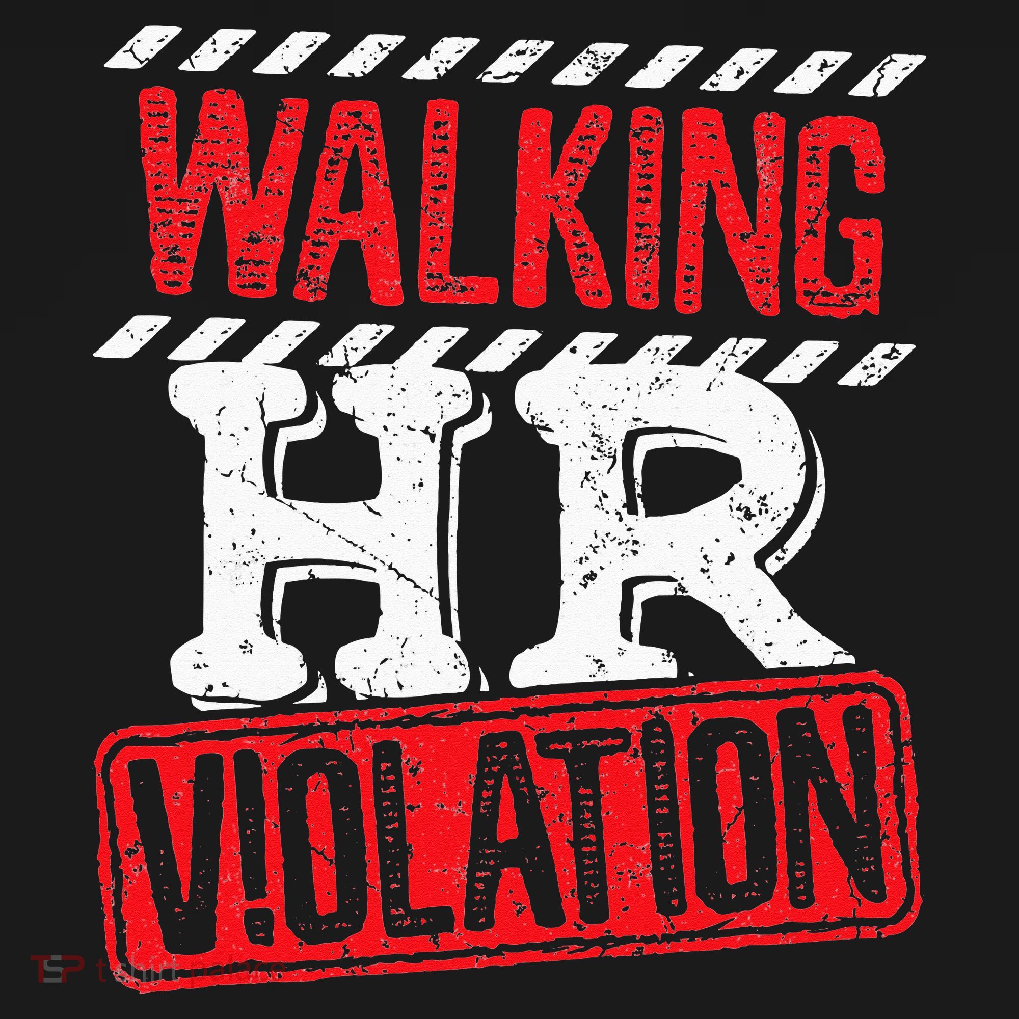Funny Walking HR Violation Politically Incorrect Sweatshirt