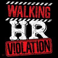 Funny Walking HR Violation Politically Incorrect Women's Hoodie thumb 2