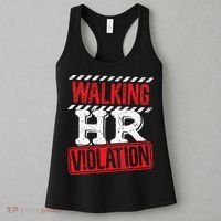 Funny Walking HR Violation Politically Incorrect Women's Tank Top thumb 3