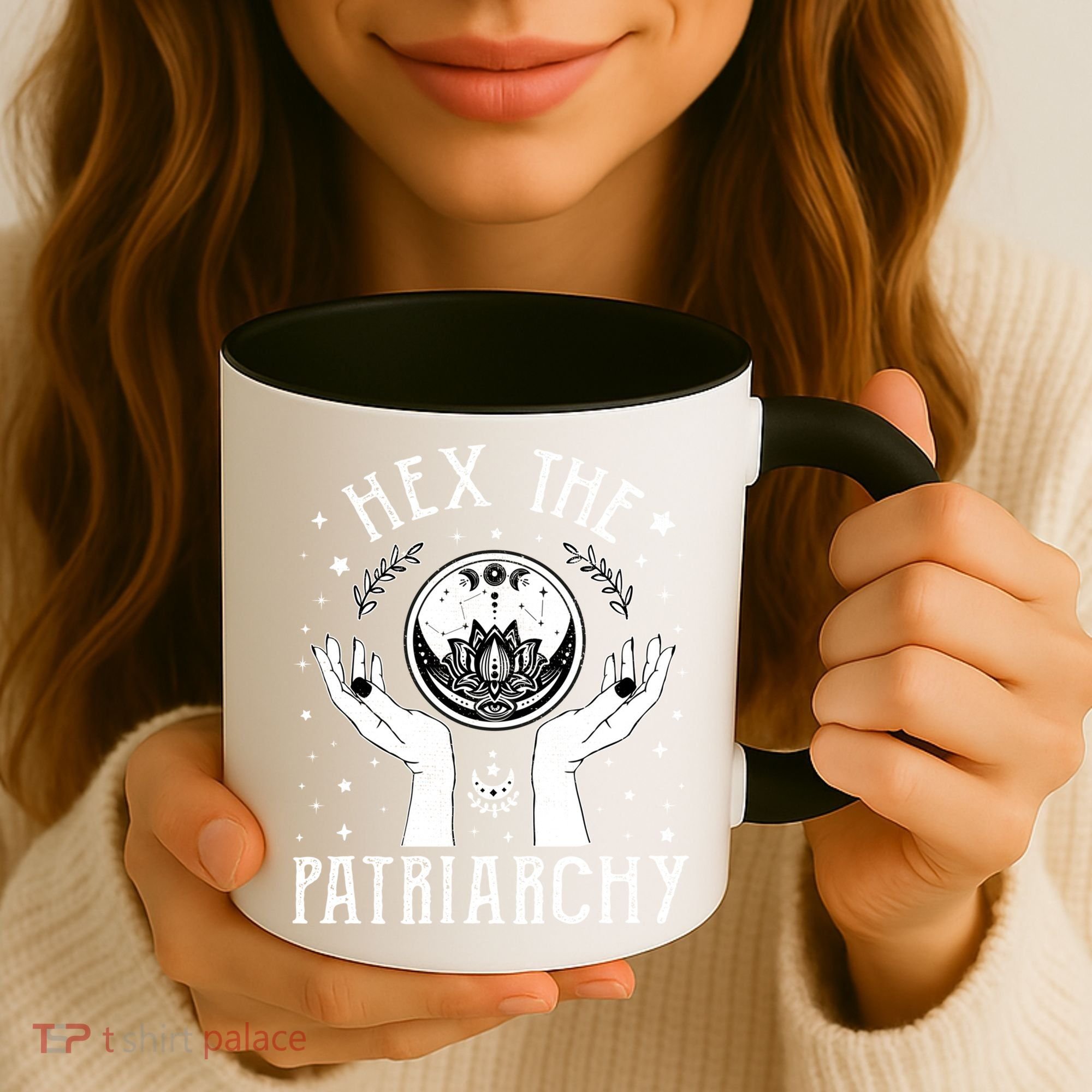 Feminist Witch Hex The Patriarchy Halloween Witch Vibes Great Gift Coffee Mug