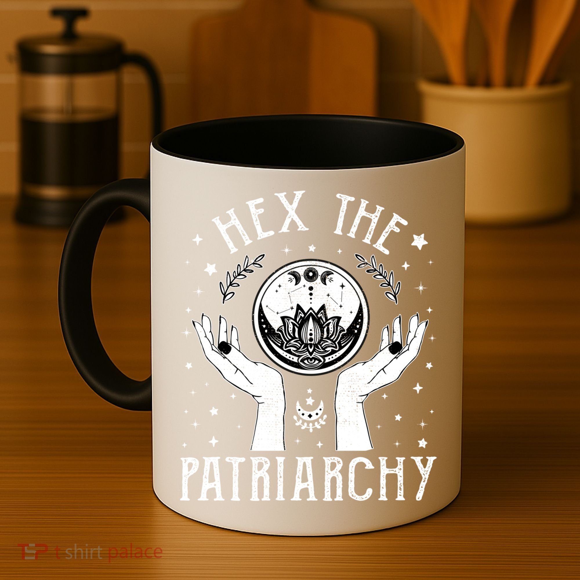 Feminist Witch Hex The Patriarchy Halloween Witch Vibes Great Gift Coffee Mug
