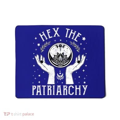 Feminist Witch Hex The Patriarchy Halloween Witch Vibes Great Gift Mousepad