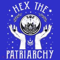 Feminist Witch Hex The Patriarchy Halloween Witch Vibes Great Gift Mousepad thumb 1
