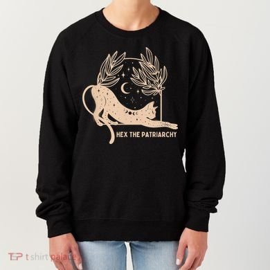 Feminist Witch, Hex The Patriarchy Women's Sweatshirt
