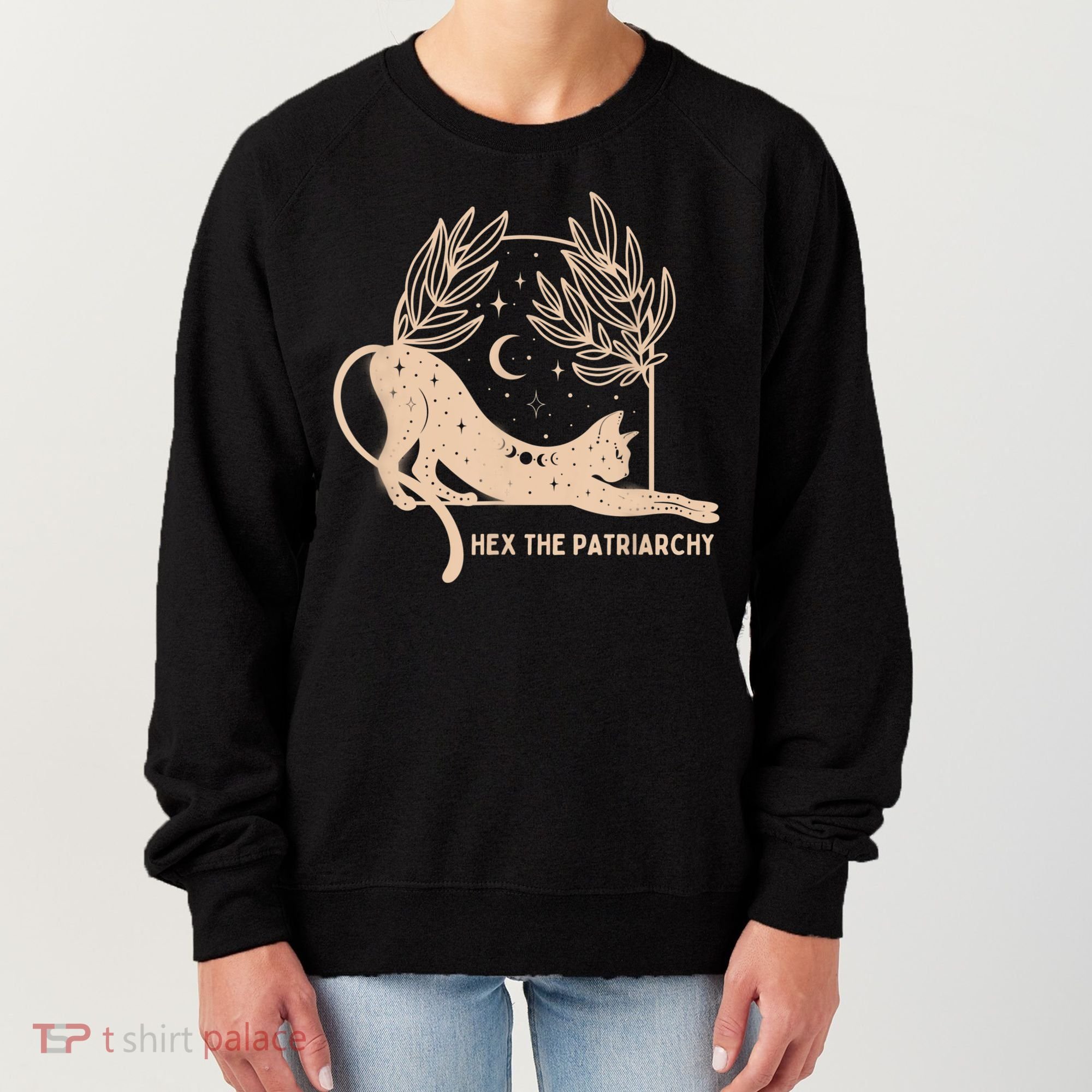 Feminist Witch, Hex The Patriarchy Women's Sweatshirt