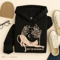 Feminist Witch, Hex The Patriarchy Hoodie thumb 4
