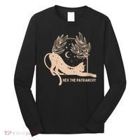 Feminist Witch, Hex The Patriarchy Long Sleeve Shirt thumb 0
