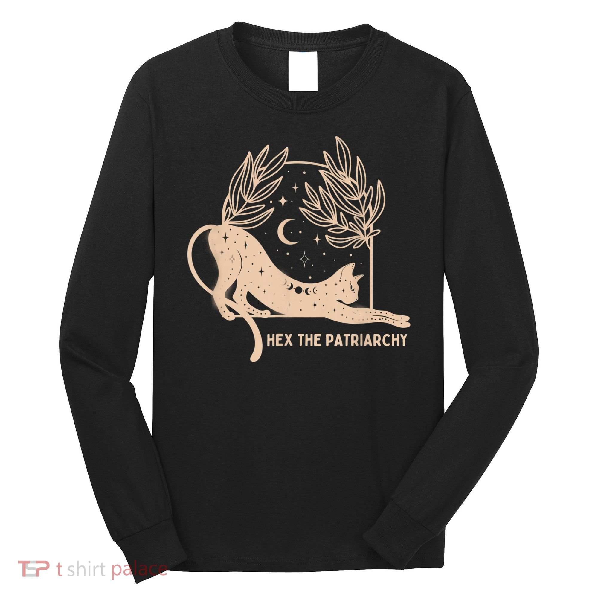 Feminist Witch, Hex The Patriarchy Long Sleeve Shirt