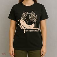Feminist Witch, Hex The Patriarchy T-Shirt thumb 4