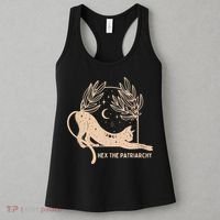 Feminist Witch, Hex The Patriarchy Women's Tank Top thumb 3