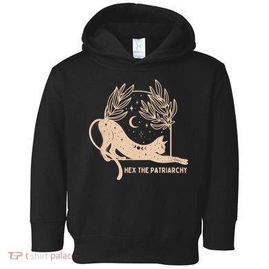 Feminist Witch, Hex The Patriarchy Toddler Hoodie
