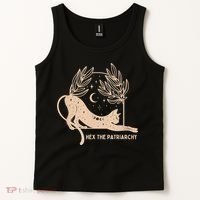 Feminist Witch, Hex The Patriarchy Tank Top thumb 2