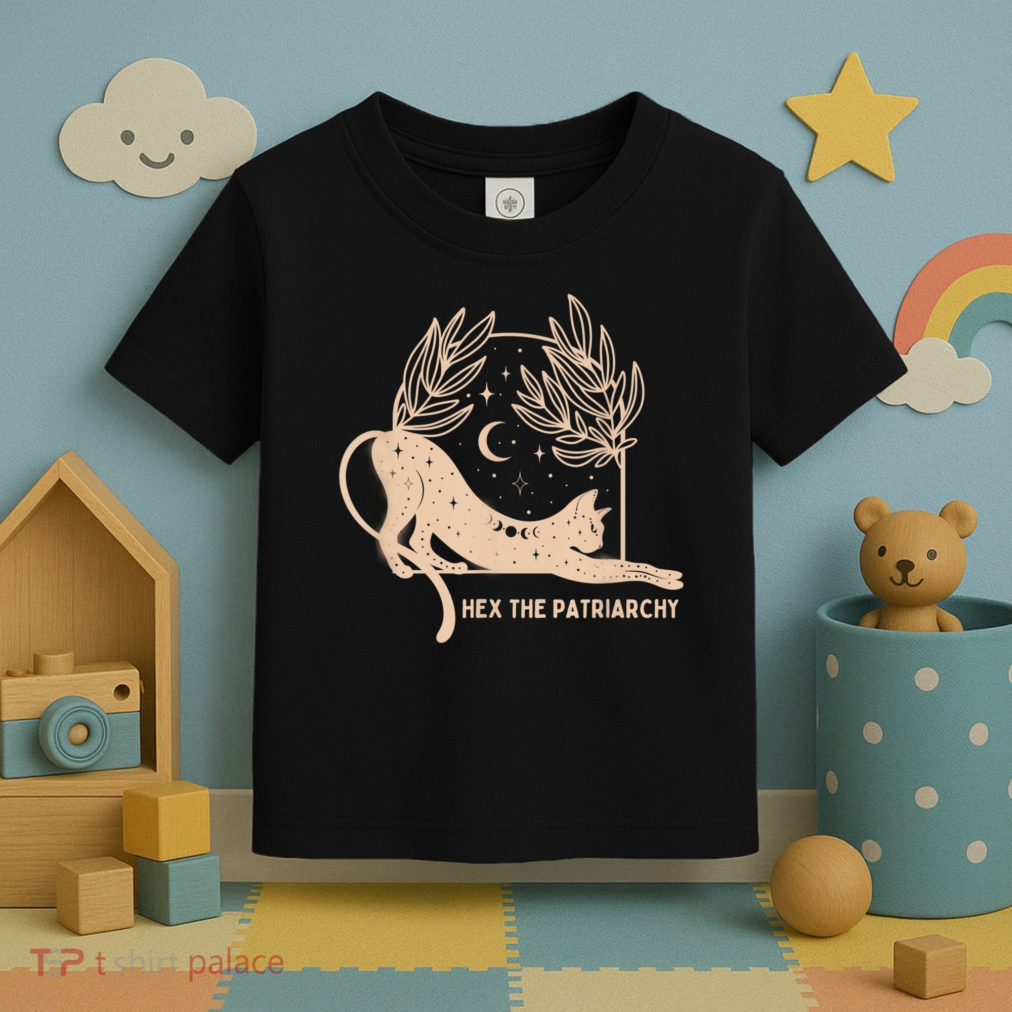 Feminist Witch, Hex The Patriarchy Toddler T-Shirt