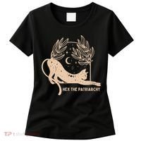 Feminist Witch, Hex The Patriarchy Women's T-Shirt thumb 0