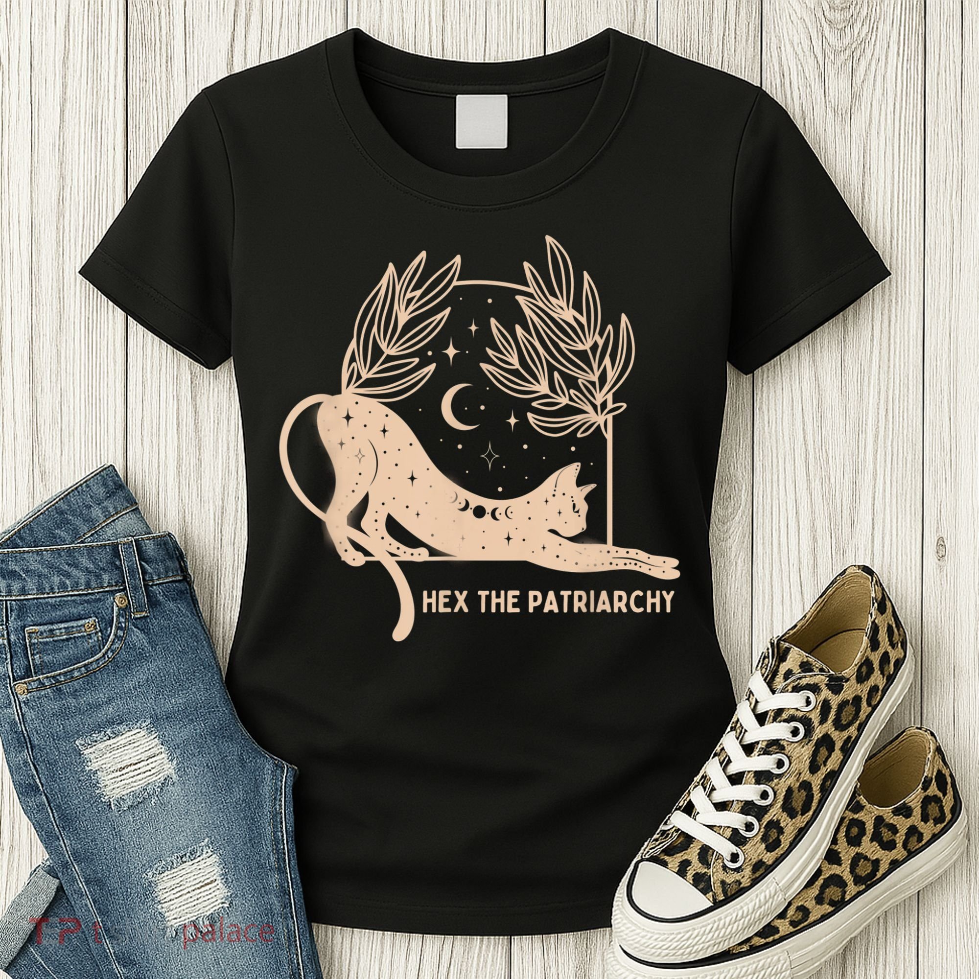 Feminist Witch, Hex The Patriarchy Women's T-Shirt