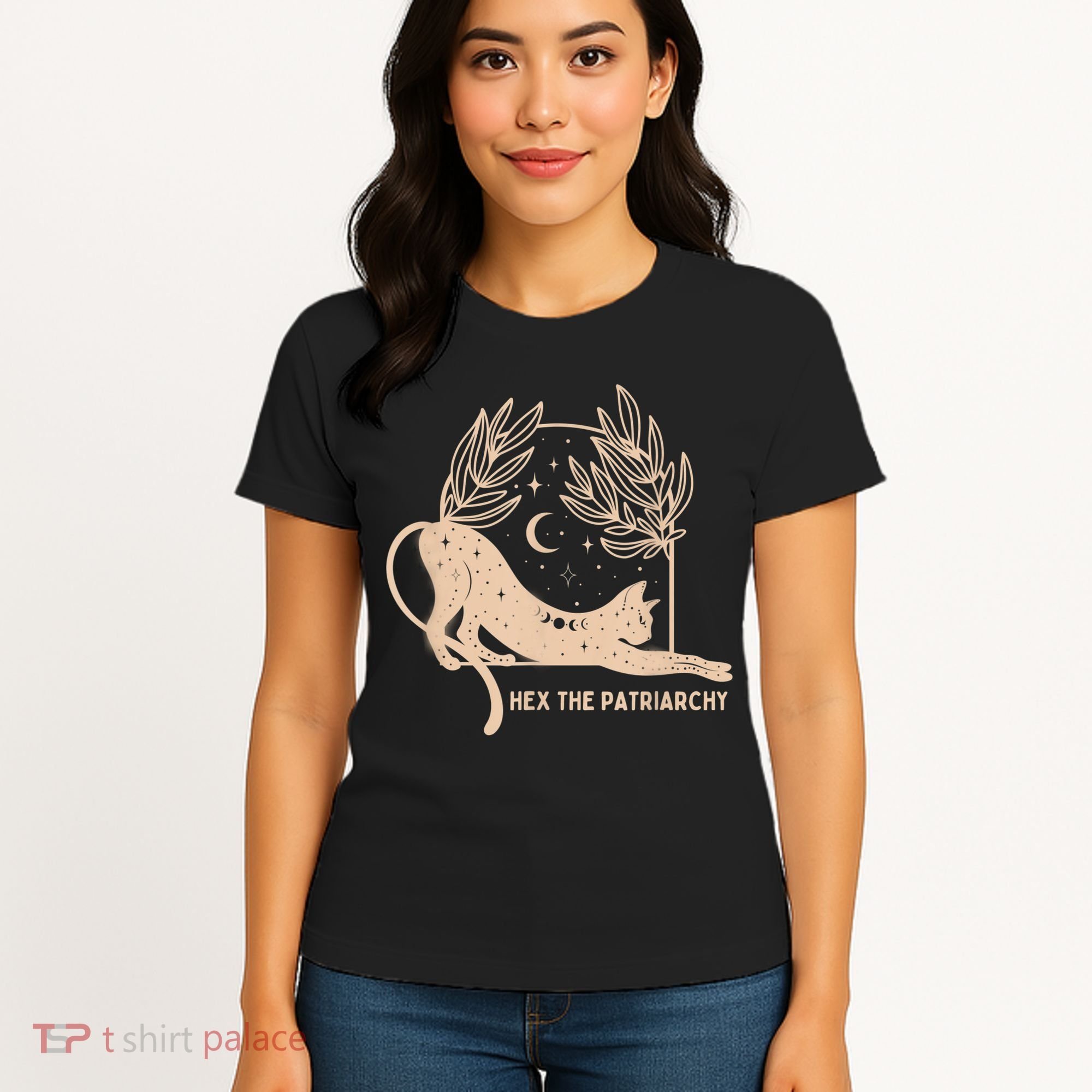 Feminist Witch, Hex The Patriarchy Women's T-Shirt