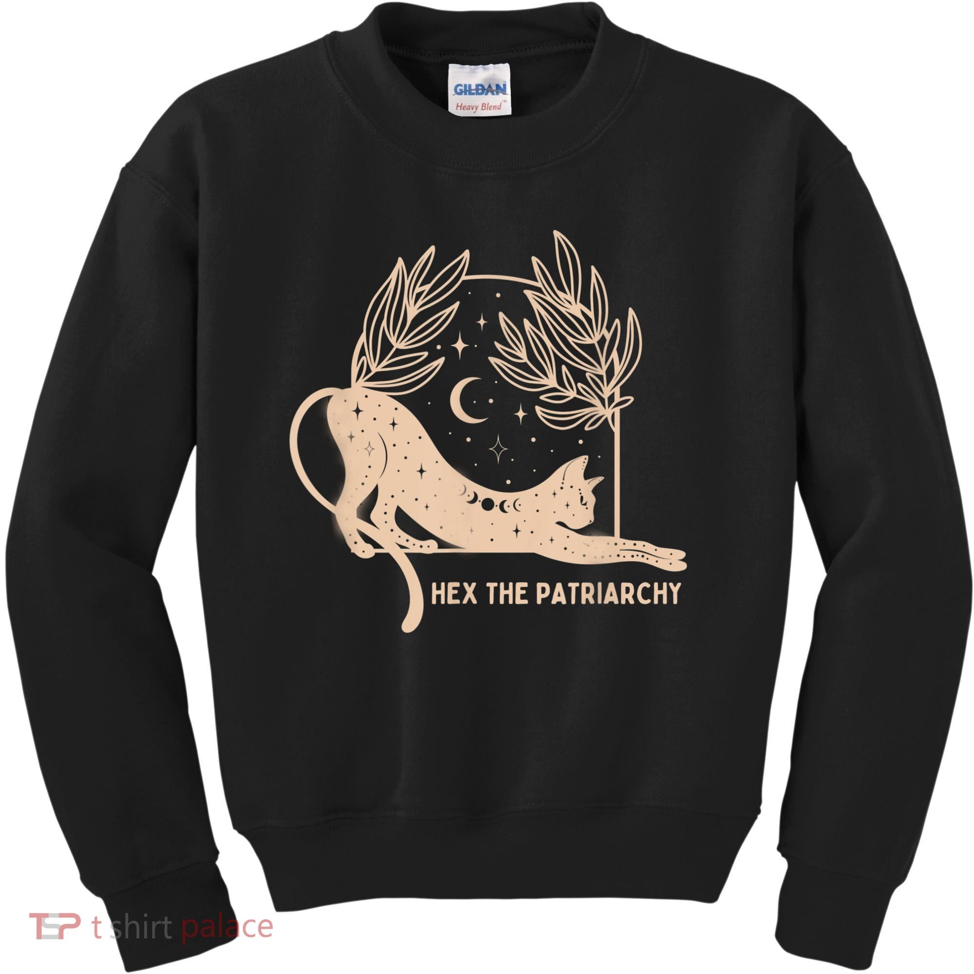 Feminist Witch, Hex The Patriarchy Kids Sweatshirt