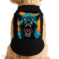 Frightnightfits Werewolf Halloween Doggie Tank thumb 0