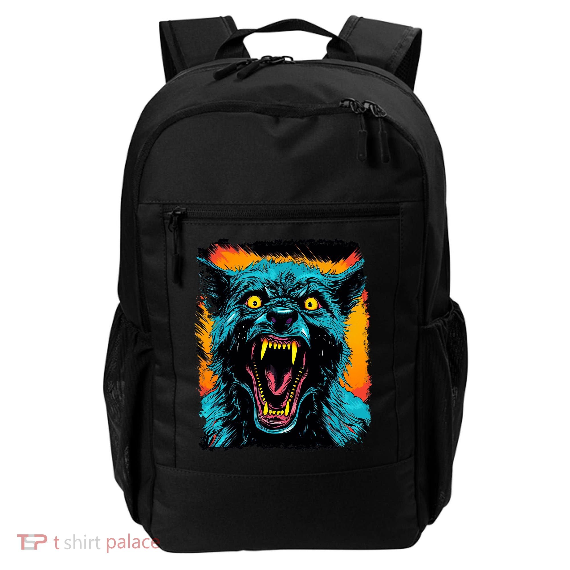 Frightnightfits Werewolf Halloween Backpack