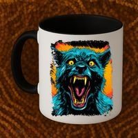 Frightnightfits Werewolf Halloween Coffee Mug thumb 2