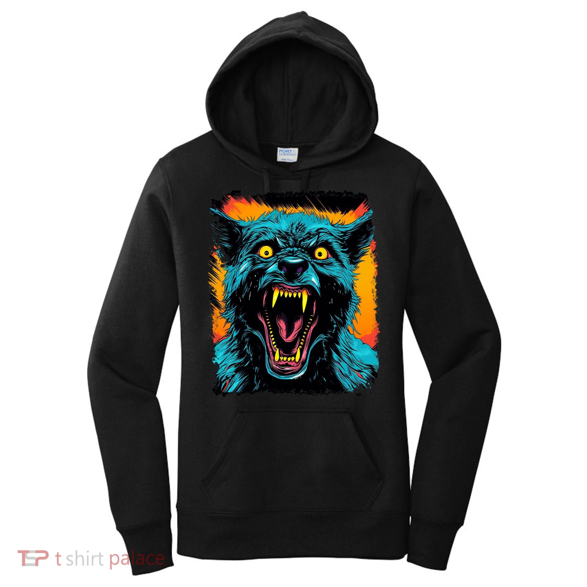 Frightnightfits Werewolf Halloween Women's Hoodie