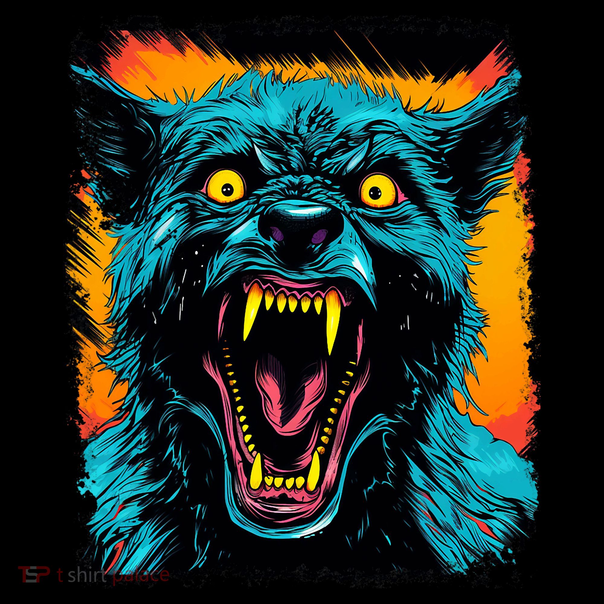 Frightnightfits Werewolf Halloween Women's Hoodie