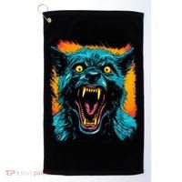 Frightnightfits Werewolf Halloween Golf Towel thumb 0