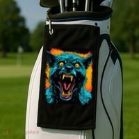 Frightnightfits Werewolf Halloween Golf Towel thumb 2