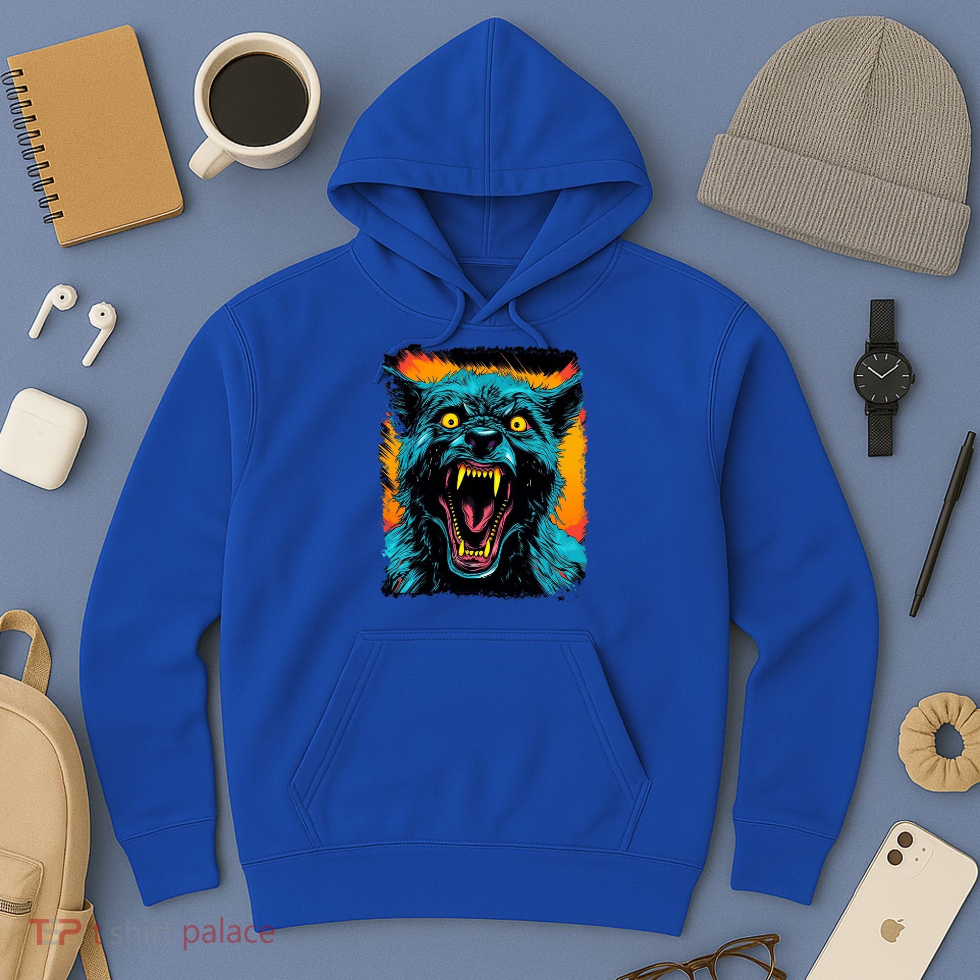 Frightnightfits Werewolf Halloween Hoodie