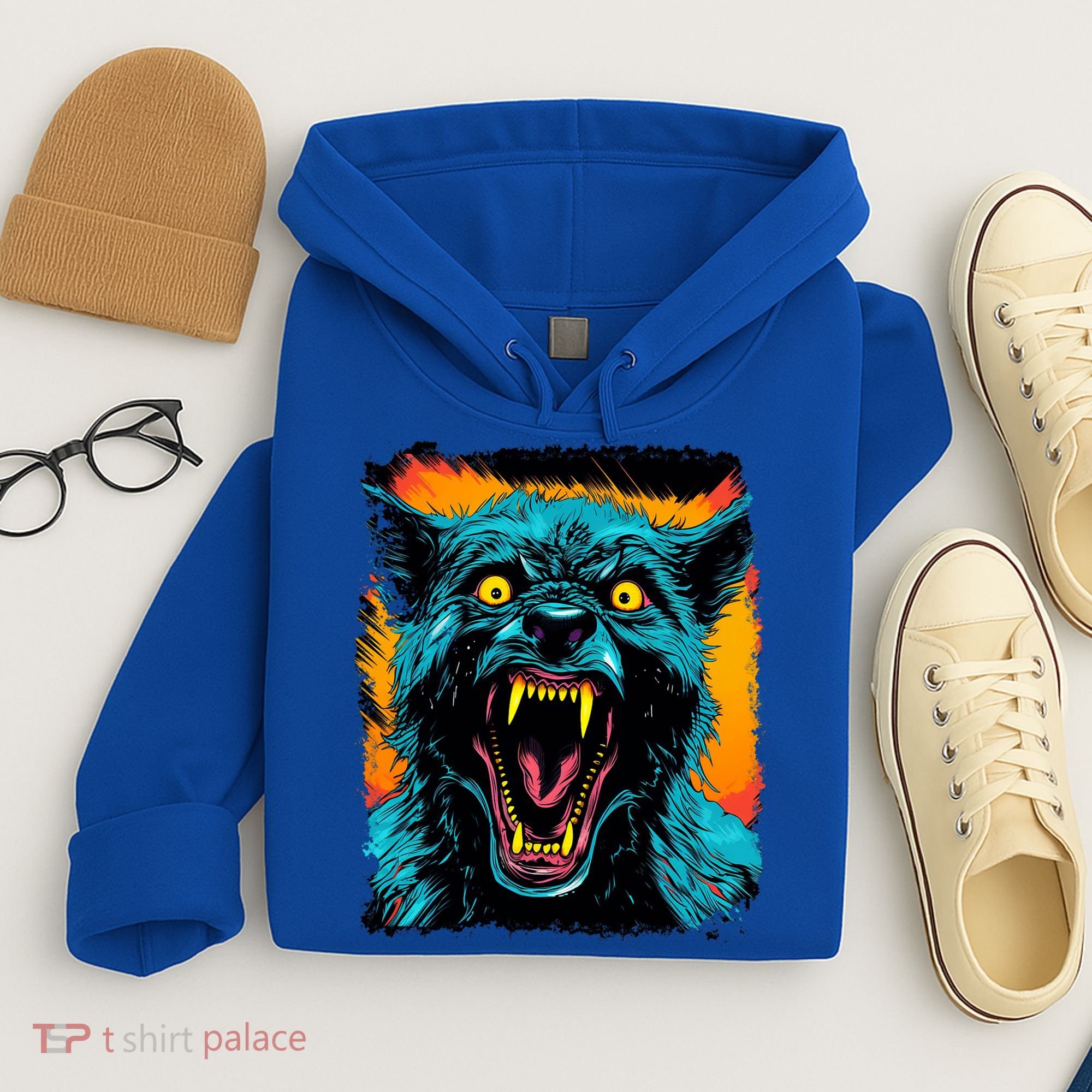 Frightnightfits Werewolf Halloween Hoodie