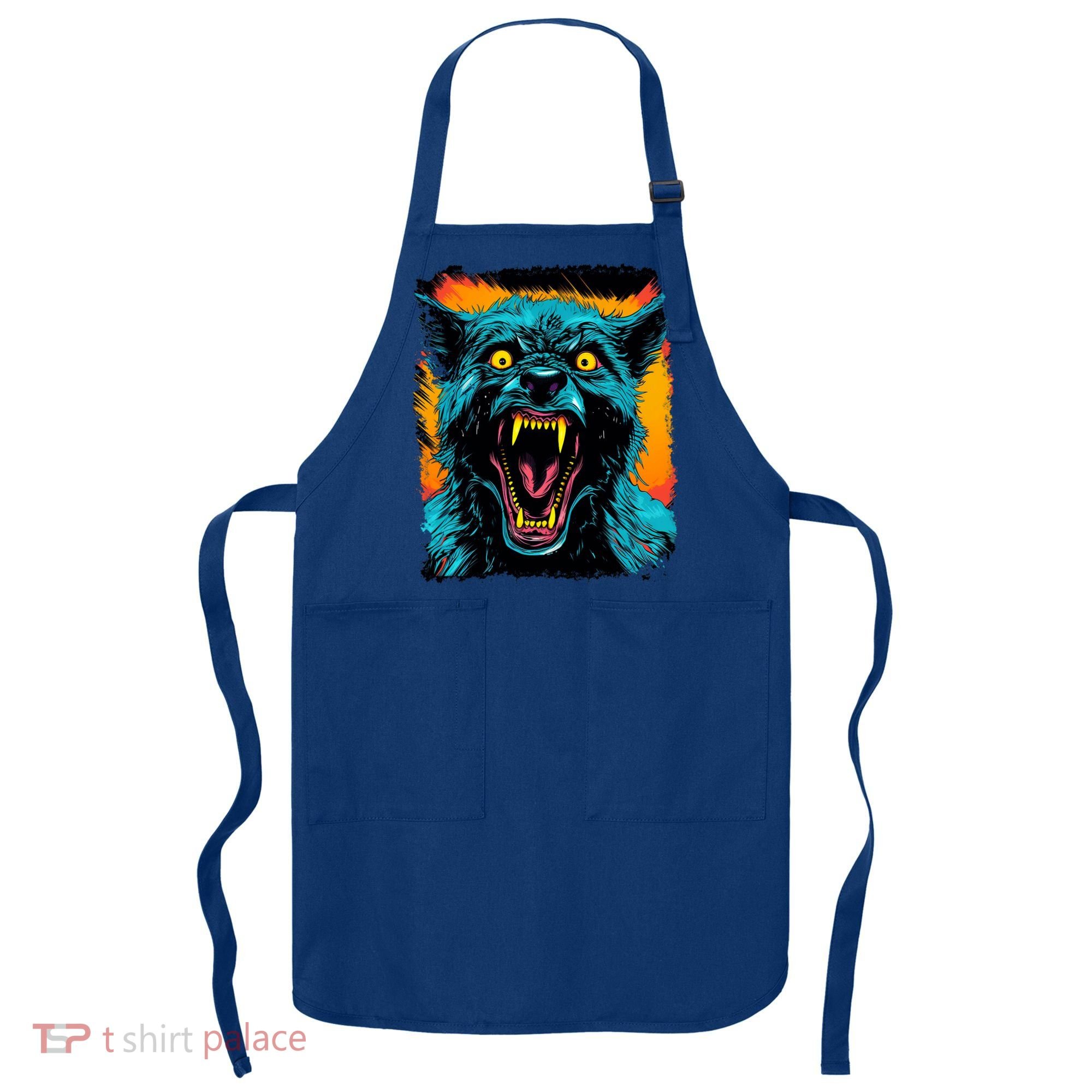 Frightnightfits Werewolf Halloween Apron