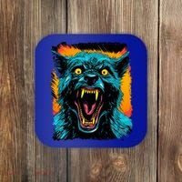 Frightnightfits Werewolf Halloween Coaster thumb 0