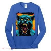 Frightnightfits Werewolf Halloween Tall Long Sleeve Shirt thumb 0