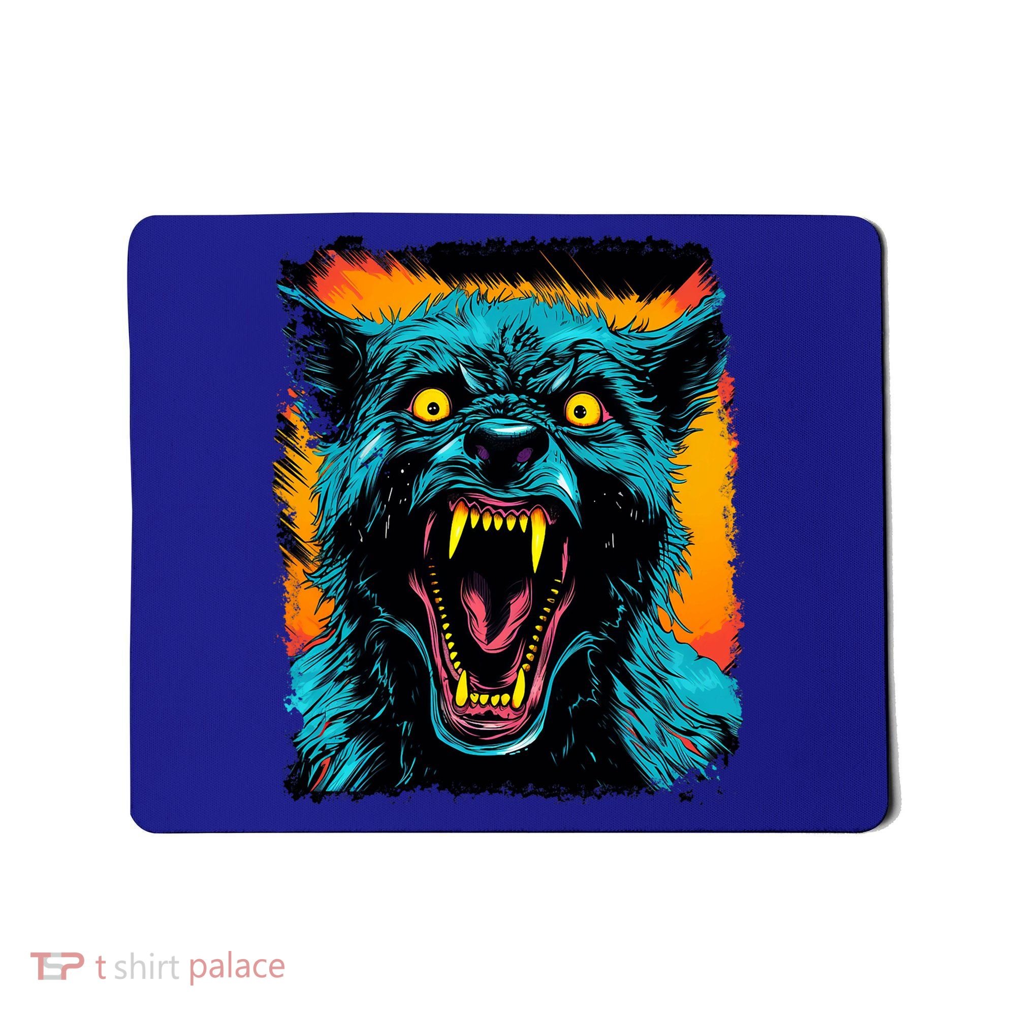 Frightnightfits Werewolf Halloween Mousepad